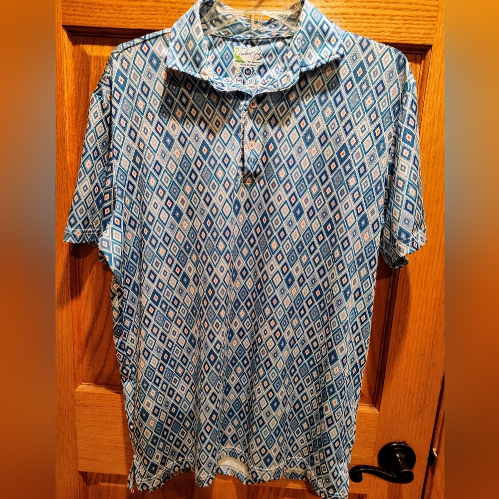 Mens M TailorByrd Performance Golf Shirt